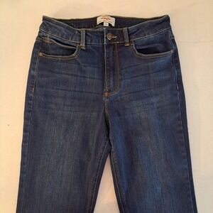 Wrangler Skinny Jeans Womens 4/27 Dark Wash High Rise Denim 939-398-B13